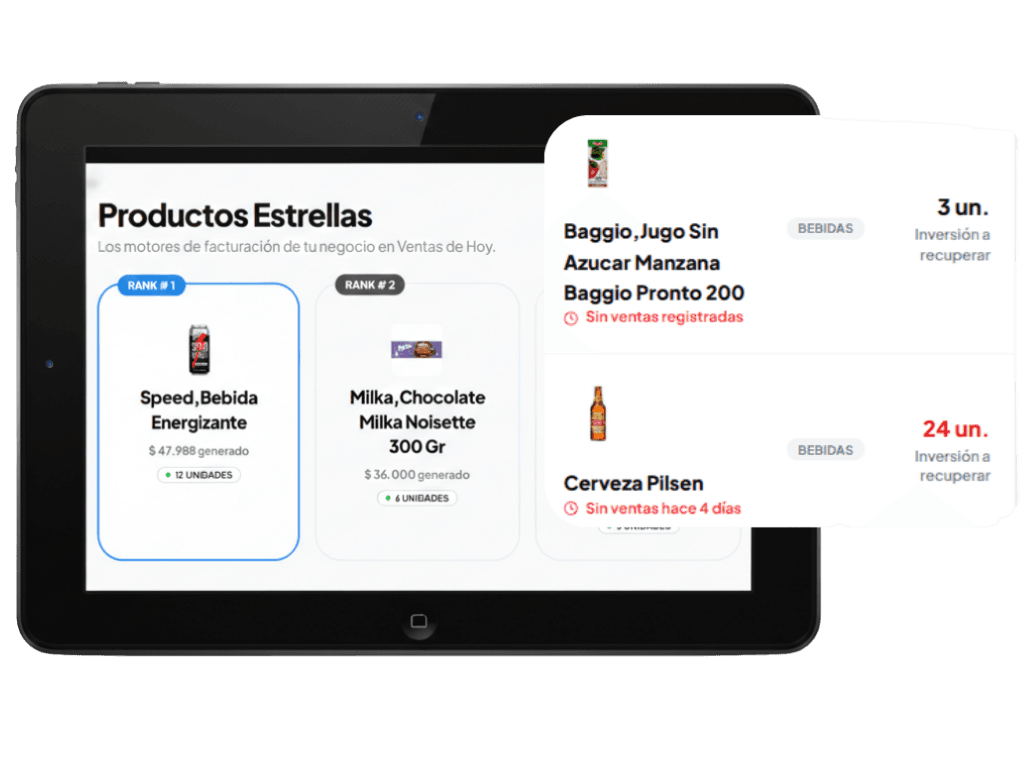 Dashboard Stock Clavo